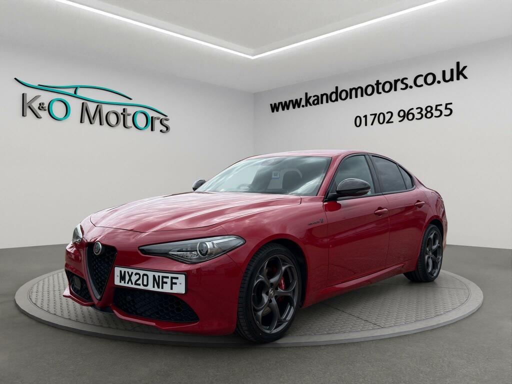 Alfa Romeo Giulia 2.0T Veloce Ti Euro 6 Ss Red