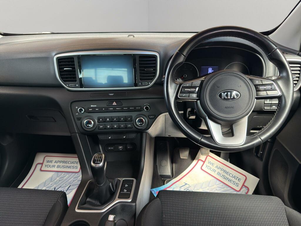Kia Sportage 1.6 Crdi Mhev 2 Euro 6 Ss AP21XJM Black #2
