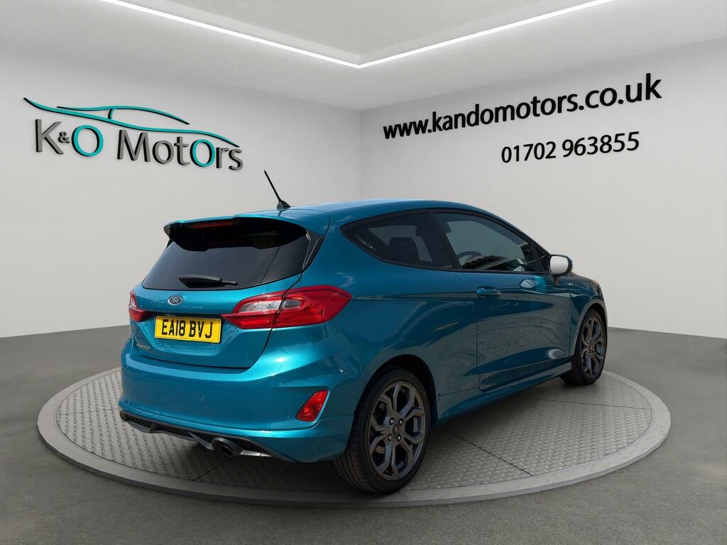 Ford Fiesta 1.0T Ecoboost St-line Euro 6 Ss EA18BVJ Blue #6