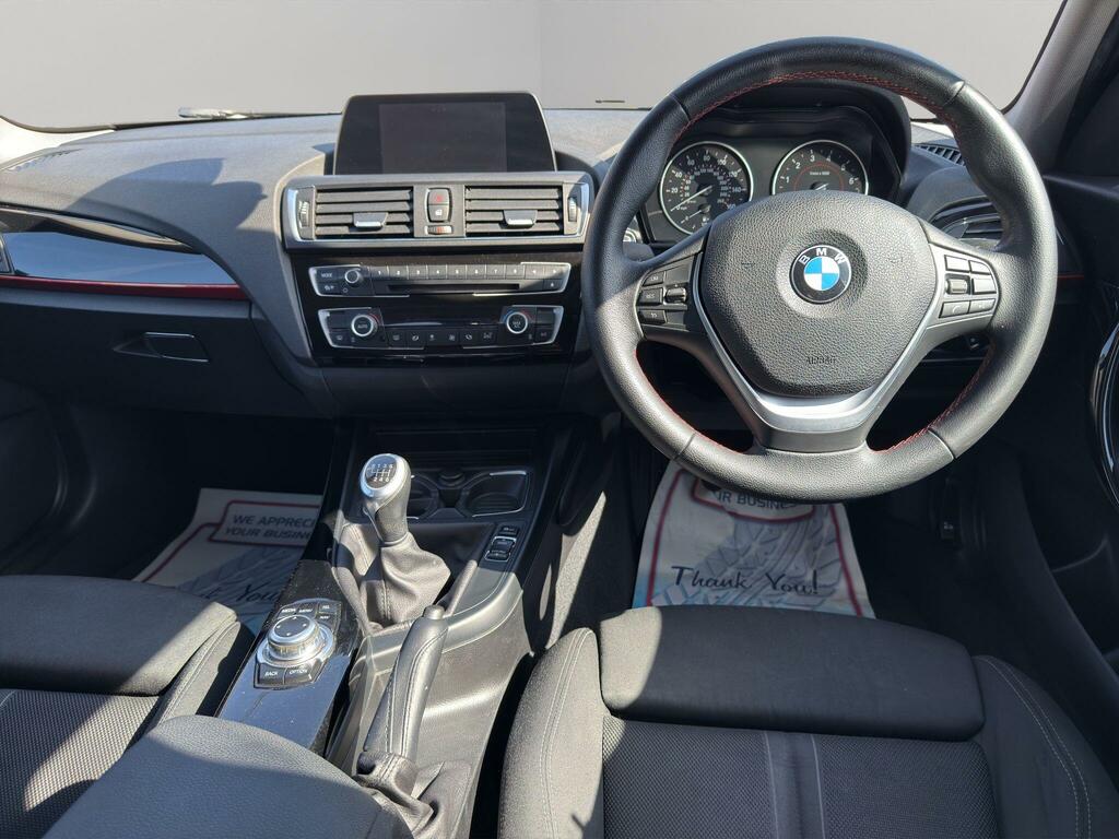 BMW 1 Series 1.6 118I Sport Euro 6 Ss FM15VJO White #2