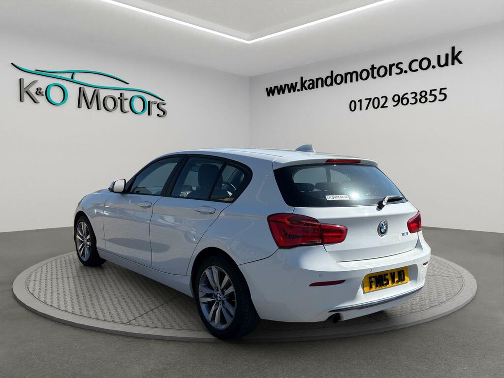 BMW 1 Series 1.6 118I Sport Euro 6 Ss FM15VJO White #4