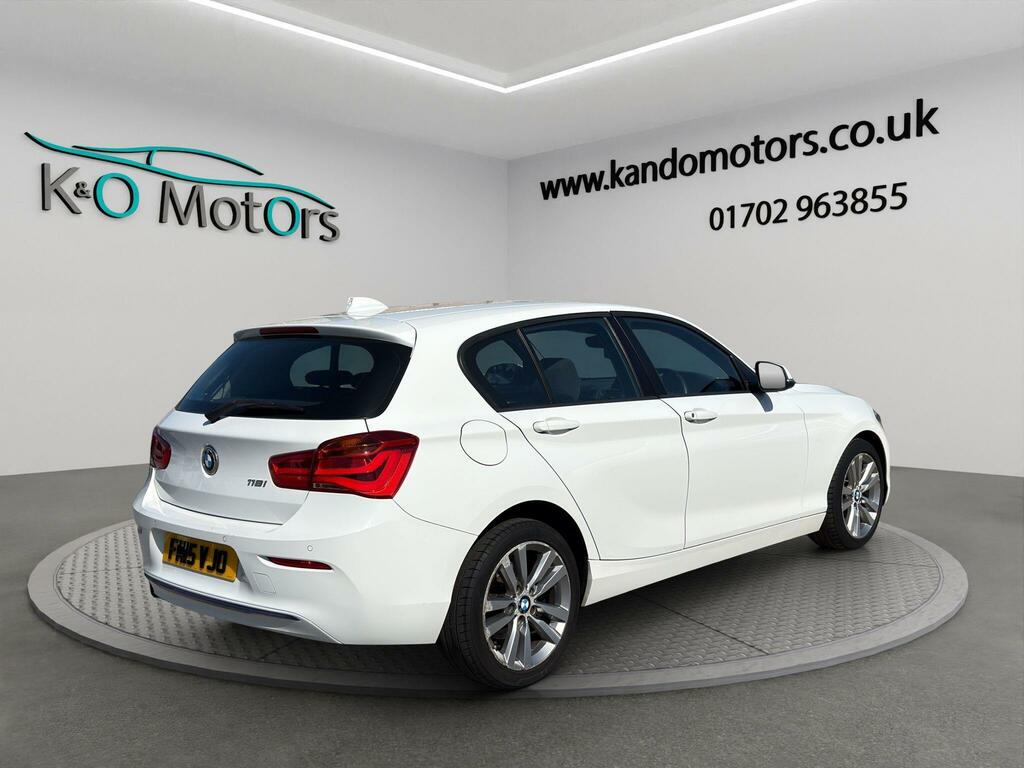 BMW 1 Series 1.6 118I Sport Euro 6 Ss FM15VJO White #6