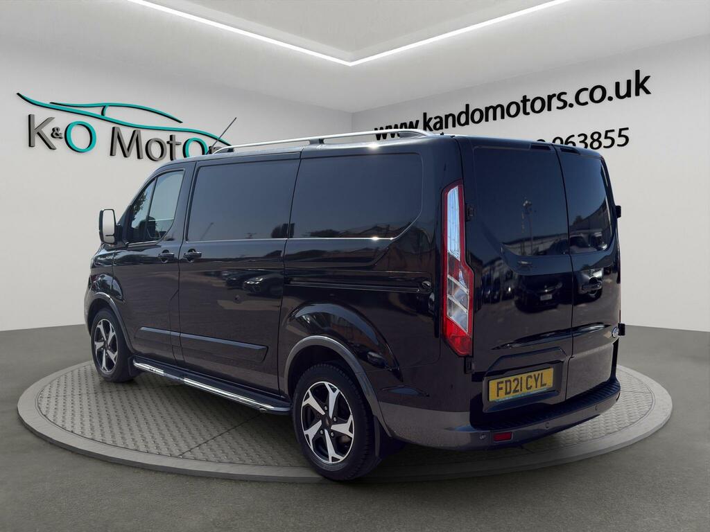 Ford Transit Custom 2.0 300 Ecoblue Active L1 H1 Euro 6 Ss FD21CYL Black #4