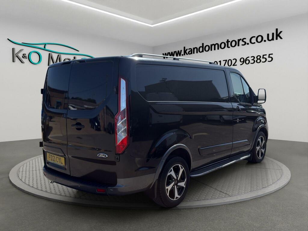 Ford Transit Custom 2.0 300 Ecoblue Active L1 H1 Euro 6 Ss FD21CYL Black #6
