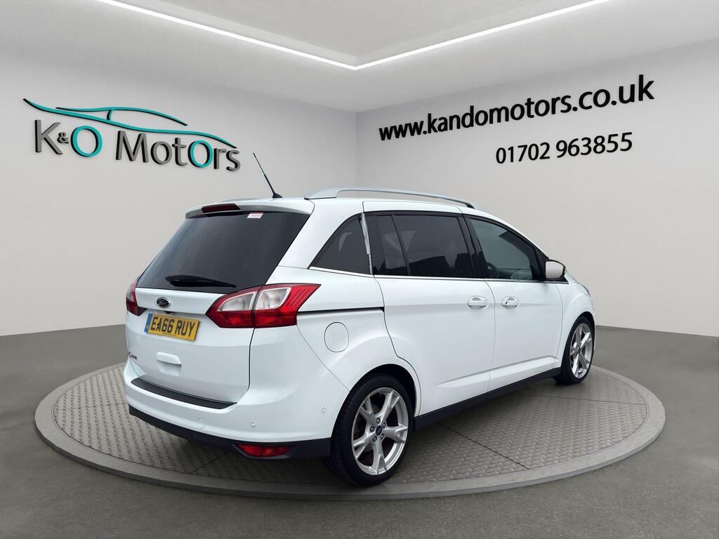 Ford Grand C-Max 1.5 Tdci Titanium X Euro 6 Ss White #6