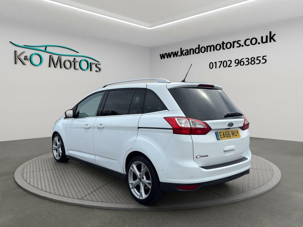 Ford Grand C-Max 1.5 Tdci Titanium X Euro 6 Ss White #4