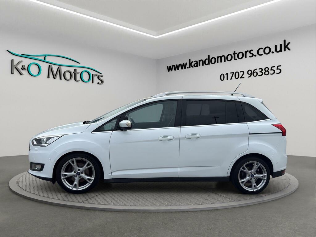 Ford Grand C-Max 1.5 Tdci Titanium X Euro 6 Ss White #3