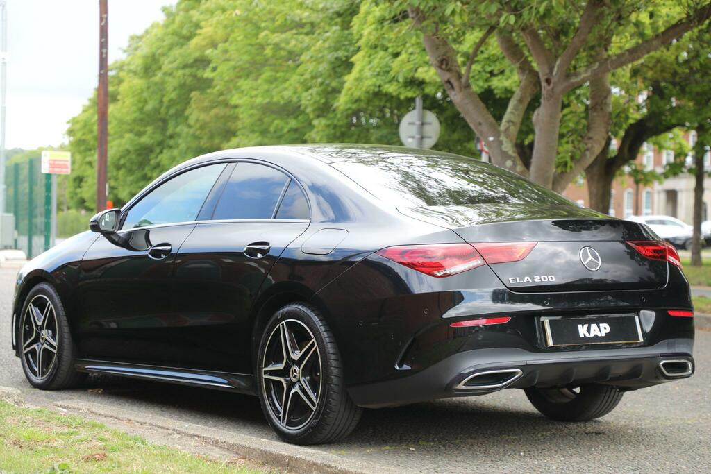 Mercedes-Benz CLA Class Amg Line 1.3 Cla200 Amg Line Executive Coupe 7G- Black #4