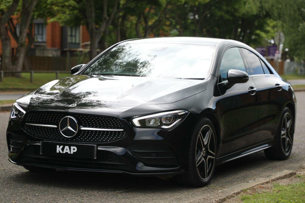 Mercedes-Benz CLA Class Amg Line 1.3 Cla200 Amg Line Executive Coupe 7G- Black #3