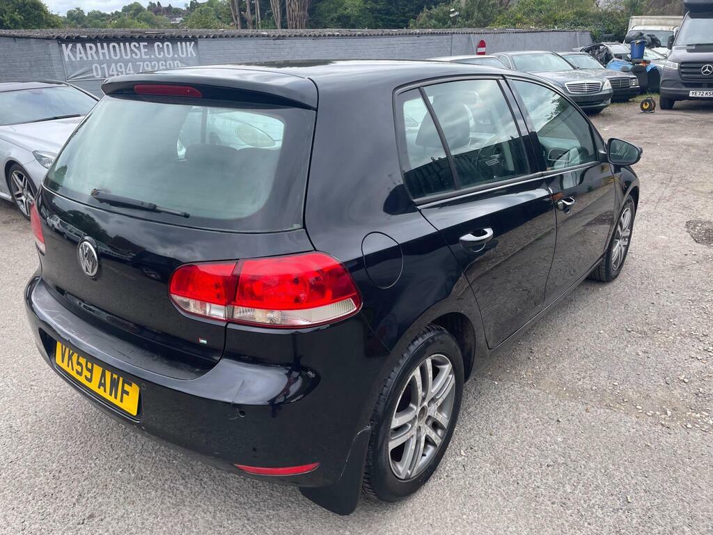 Volkswagen Golf 1.6 Tdi Se Hatchback VK59AWF Black #6