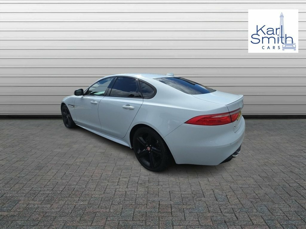Jaguar XF 2L R-sport SK17VRZ White #5
