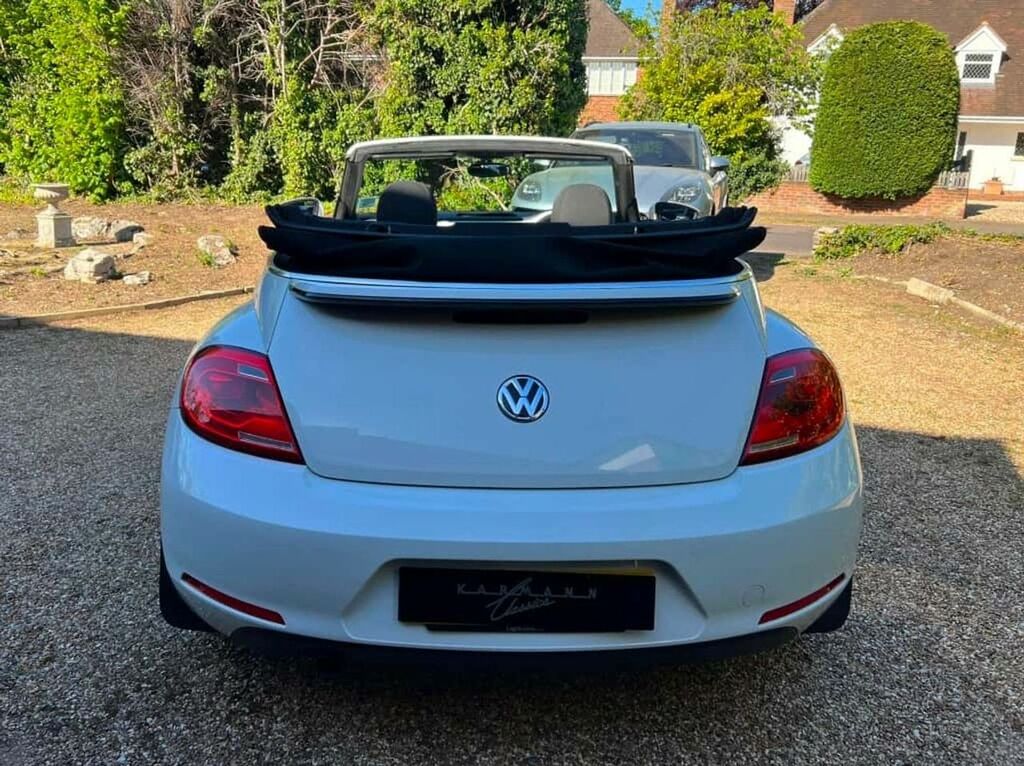Volkswagen Beetle Design Tdi Bluemotion Technology 1 Lady Driver Fro White #5