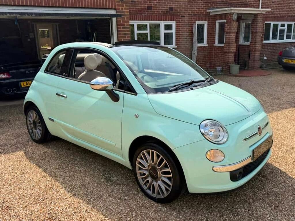 Fiat 500 1.2 Twinair Cult Convertible One Green