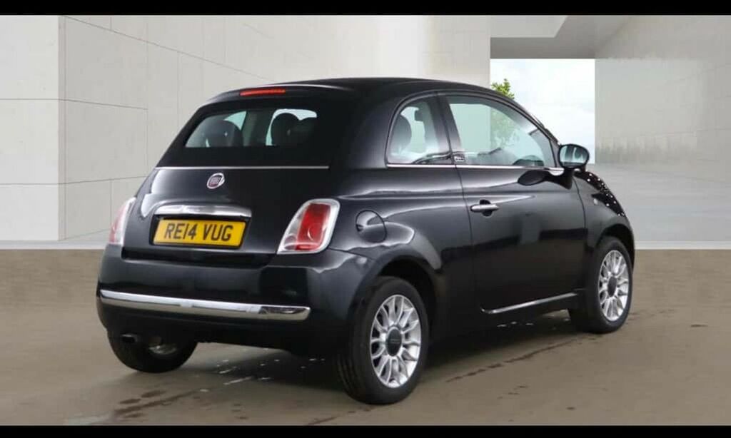 Fiat 500C C Lounge Half Leather,alloys Air Con Black #2