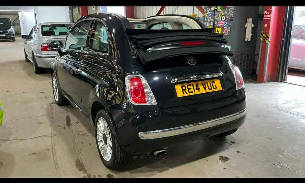 Fiat 500C C Lounge Half Leather,alloys Air Con Black #6