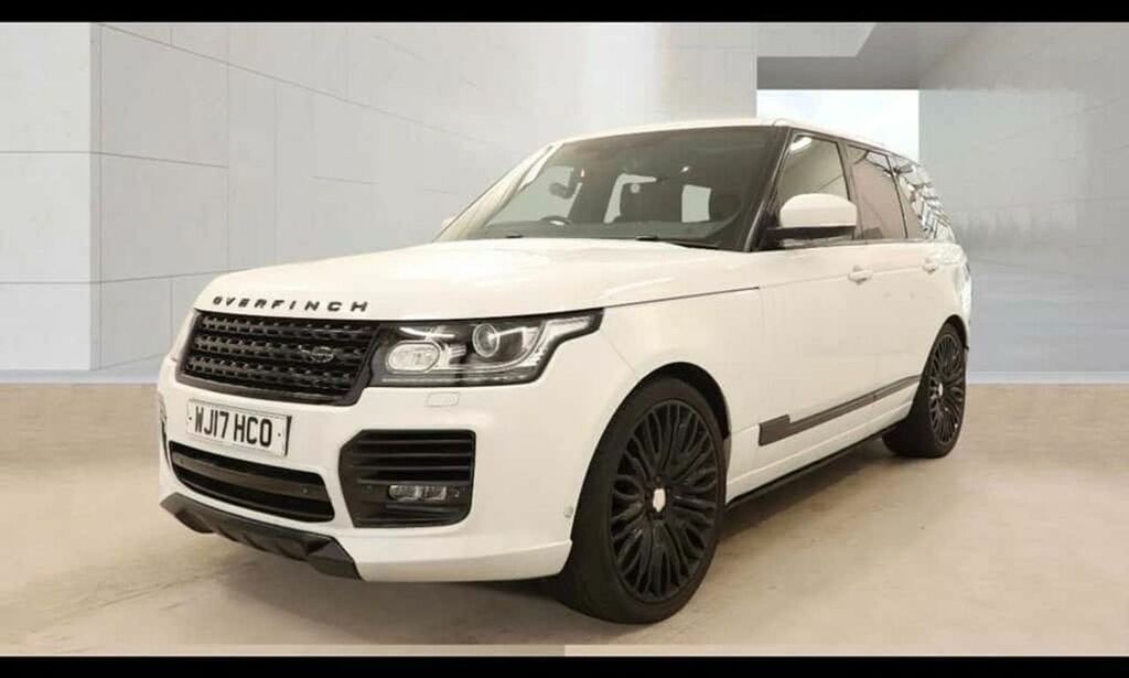 Land Rover Range Rover Tdv6 Vogue Super Rare Overfinch Gt WJ17HCO White #4