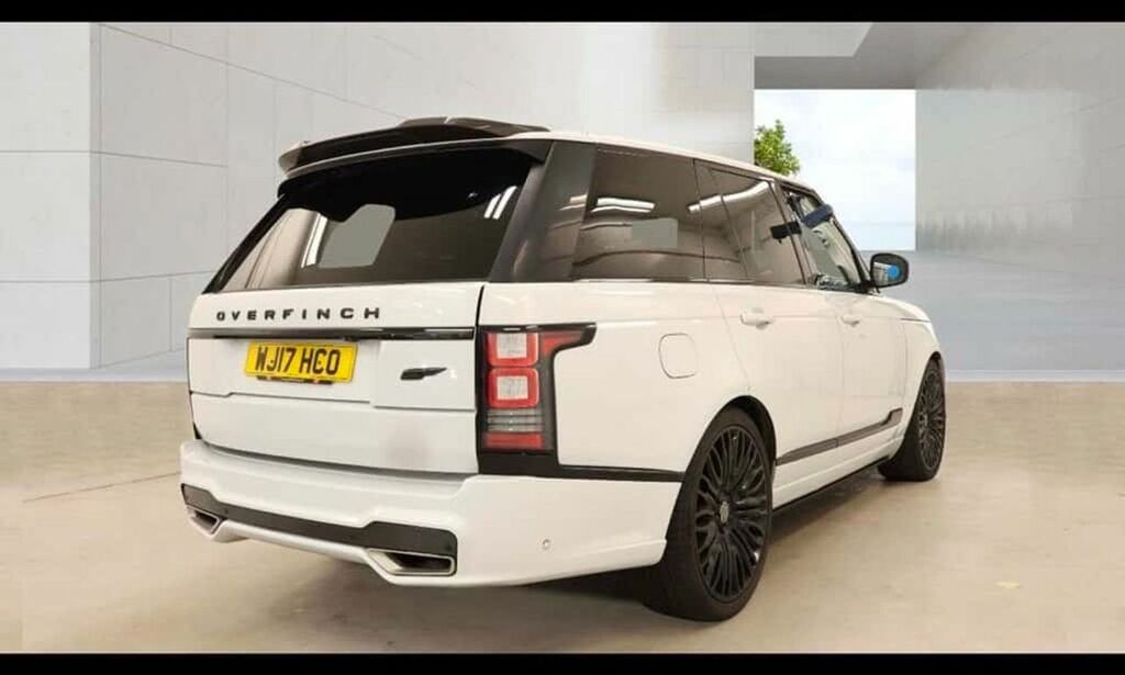 Land Rover Range Rover Tdv6 Vogue Super Rare Overfinch Gt WJ17HCO White #2