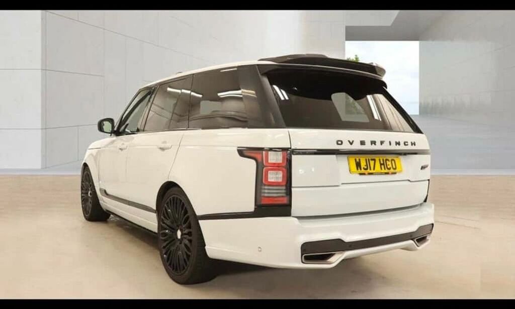 Land Rover Range Rover Tdv6 Vogue Super Rare Overfinch Gt WJ17HCO White #5