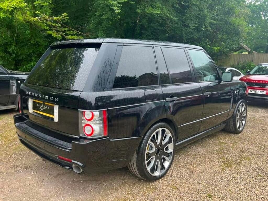 Land Rover Range Rover Tdv8 Vogue Se Genuine Overfinch Gt,rare Motor Car Black #2