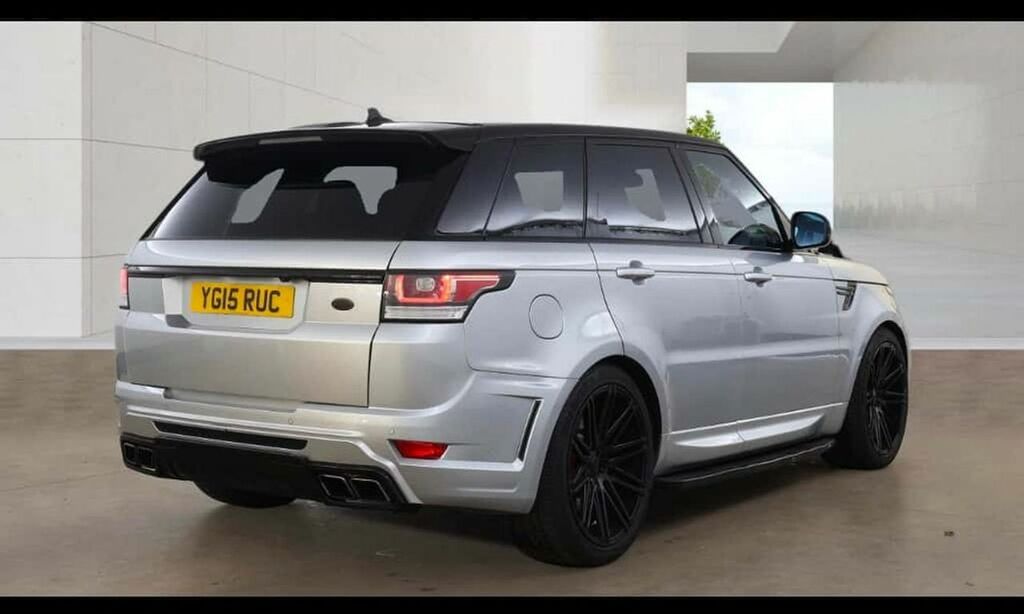 Land Rover Range Rover Sport Sdv6 Hse Dynamic Riviera Edition Svr Carbon Editio YG15RUC Silver #2