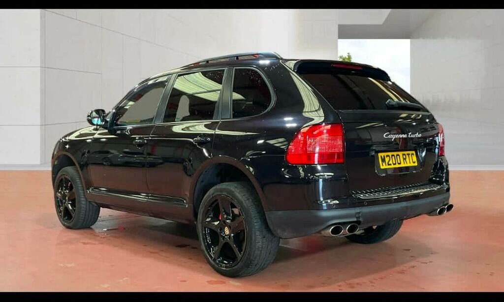 Porsche Cayenne Turbo Big Spec,sunroof,black Back 20 Alloys Black #5