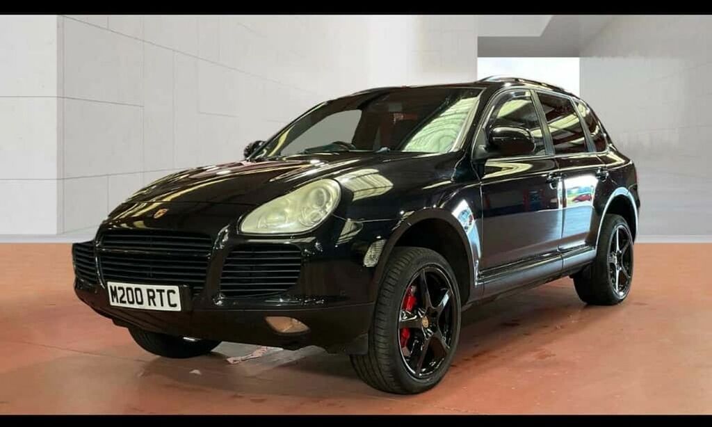 Porsche Cayenne Turbo Big Spec,sunroof,black Back 20 Alloys Black #4