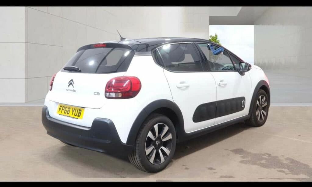 Citroen C3 Puretech Flair Perfect First Car With Fsh FP68YUB White #2