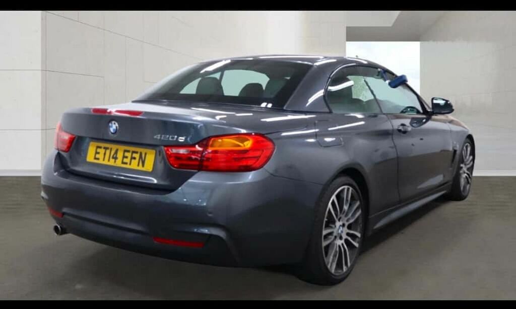 BMW 4 Series 420D M Sport Rare Example With A Big Specif ET14EFN Grey #3
