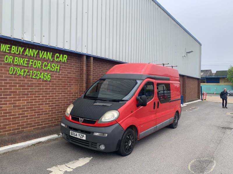 Vauxhall Vivaro Motorhome - 2004 54 Red