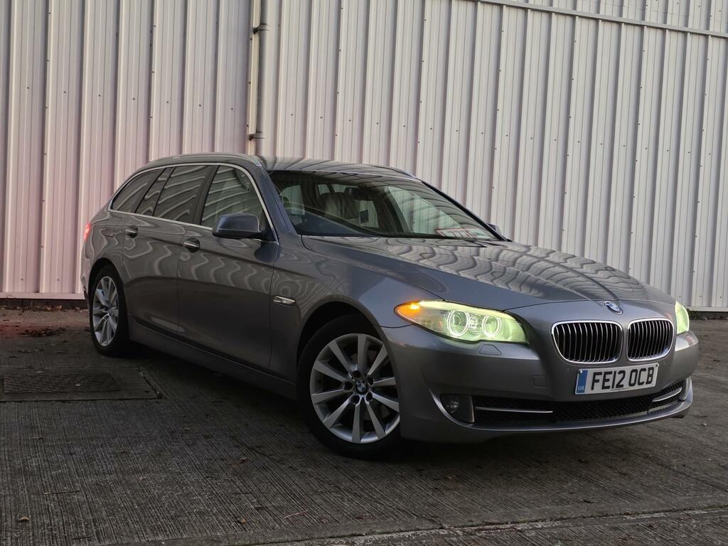 BMW 5 Series 2.0 520D Se Touring Steptronic Euro 5 Ss FE12OCB Grey #3