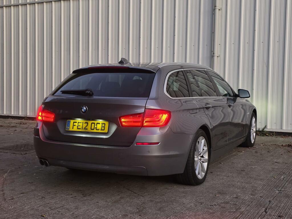 BMW 5 Series 2.0 520D Se Touring Steptronic Euro 5 Ss FE12OCB Grey #5