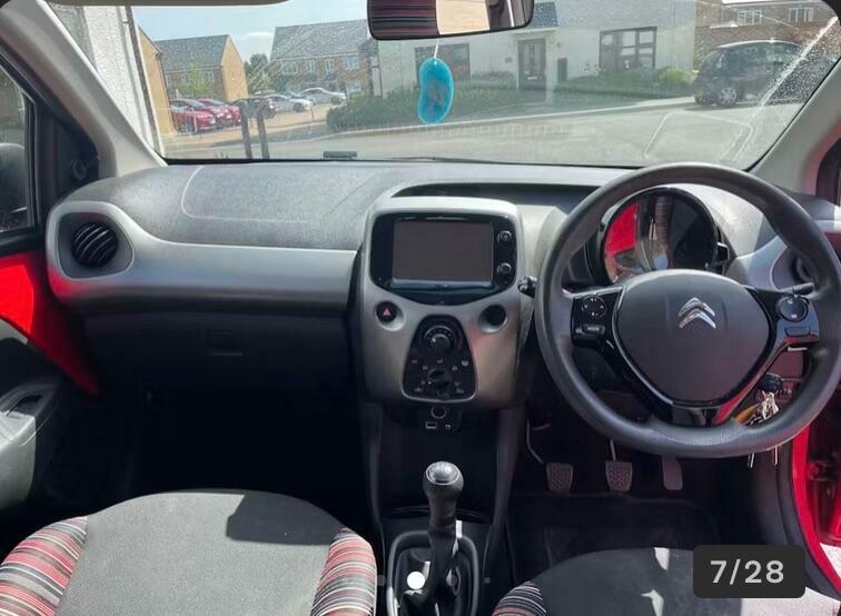 Citroen C1 1.2 Puretech Feel Euro 6 BG66VDP Red #6