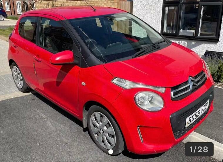 Citroen C1 1.2 Puretech Feel Euro 6 Red