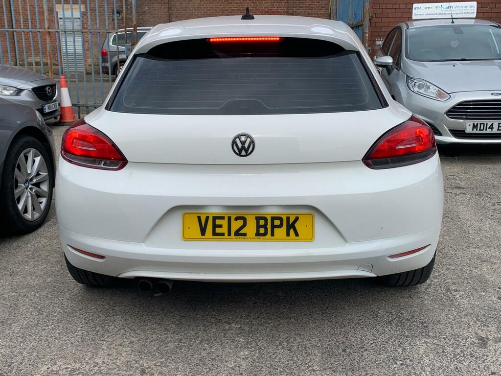 Volkswagen Scirocco 2.0 Tdi Bluemotion Tech Euro 5 Ss Nav White #4