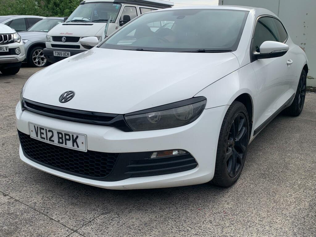 Volkswagen Scirocco 2.0 Tdi Bluemotion Tech Euro 5 Ss Nav White #2
