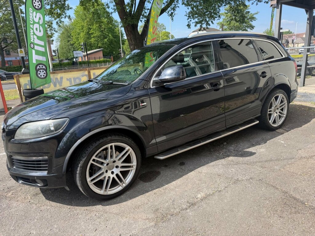 Audi Q7 3.0 Tdi S Line Tiptronic Quattro Black #5