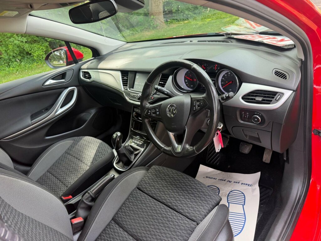 Vauxhall Astra 1.5 Turbo D Sri Nav Euro 6 Ss VU69XTG Red #5