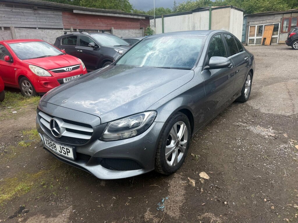 Mercedes-Benz C Class 2.1 C220d Se Executive Edition G-tronic Euro 6 S X888JSP Grey #3