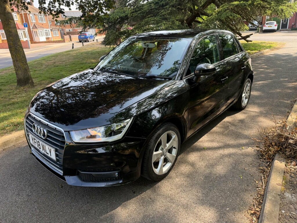 Audi A1 1.0 Tfsi Sport Sportback Euro 6 Ss Nav YF18MLY Black #3