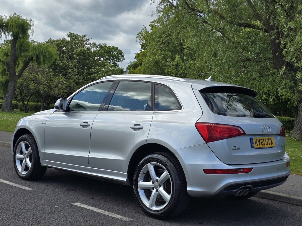Audi Q5 2.0 Tdi S Line KY61UTX Silver #5