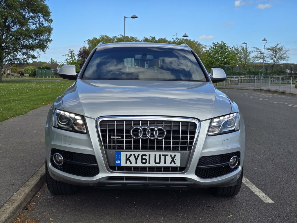 Audi Q5 2.0 Tdi S Line KY61UTX Silver #2