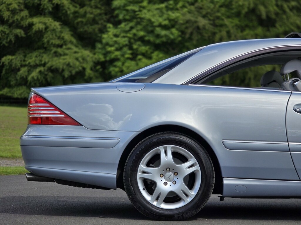 Mercedes-Benz CL Cl600 Black #11