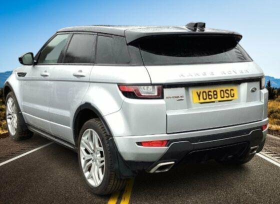 Land Rover Range Rover Evoque For Sale In Upminster YO68OSG Silver #3