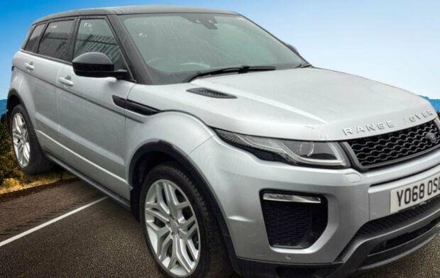 Land Rover Range Rover Evoque For Sale In Upminster YO68OSG Silver #2