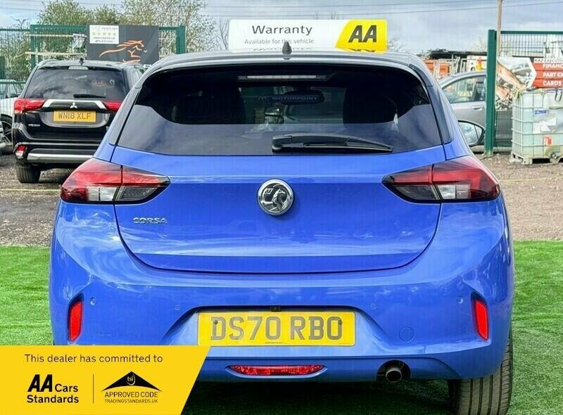 Vauxhall Corsa For Sale In Upminster DS70RBO Blue #5