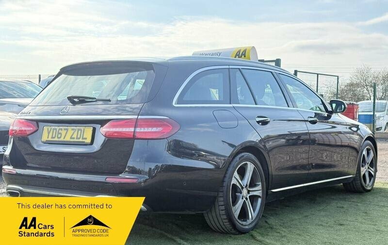 Mercedes-Benz E Class For Sale In Upminster YD67ZDL Black #5