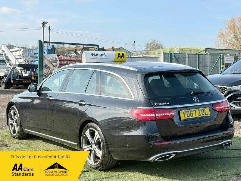 Mercedes-Benz E Class For Sale In Upminster YD67ZDL Black #3