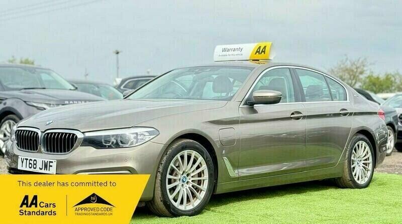 BMW 5 Series For Sale In Upminster YT68JWF Brown #4