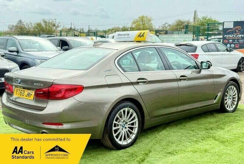 BMW 5 Series For Sale In Upminster YT68JWF Brown #5