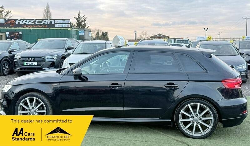 Audi A3 For Sale In Upminster RE68HAU Black #6